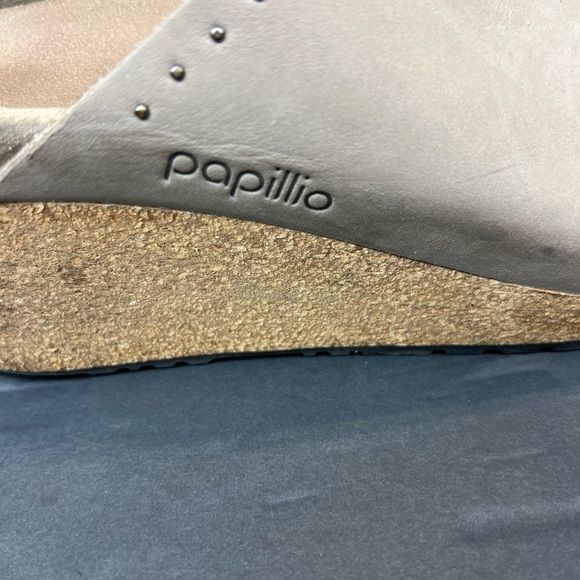 Papillio by Birkenstock Namica Rivet Wedge Sandals US 11 EU 42 - Picture 9 of 13